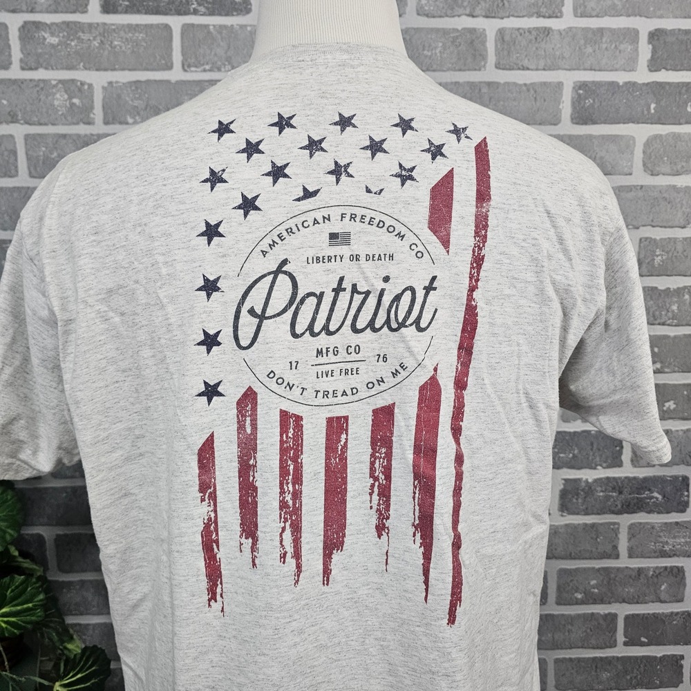 Howitzer Patriot MFG American Flag T-Shirt Men's‎ XL USA Military Patriotic USA - Picture 3 of 10